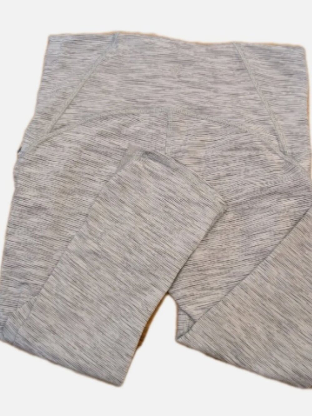 Lululemon Train Times Crop 21" Wee Are From Space Ice Grey Alpine Sz 6